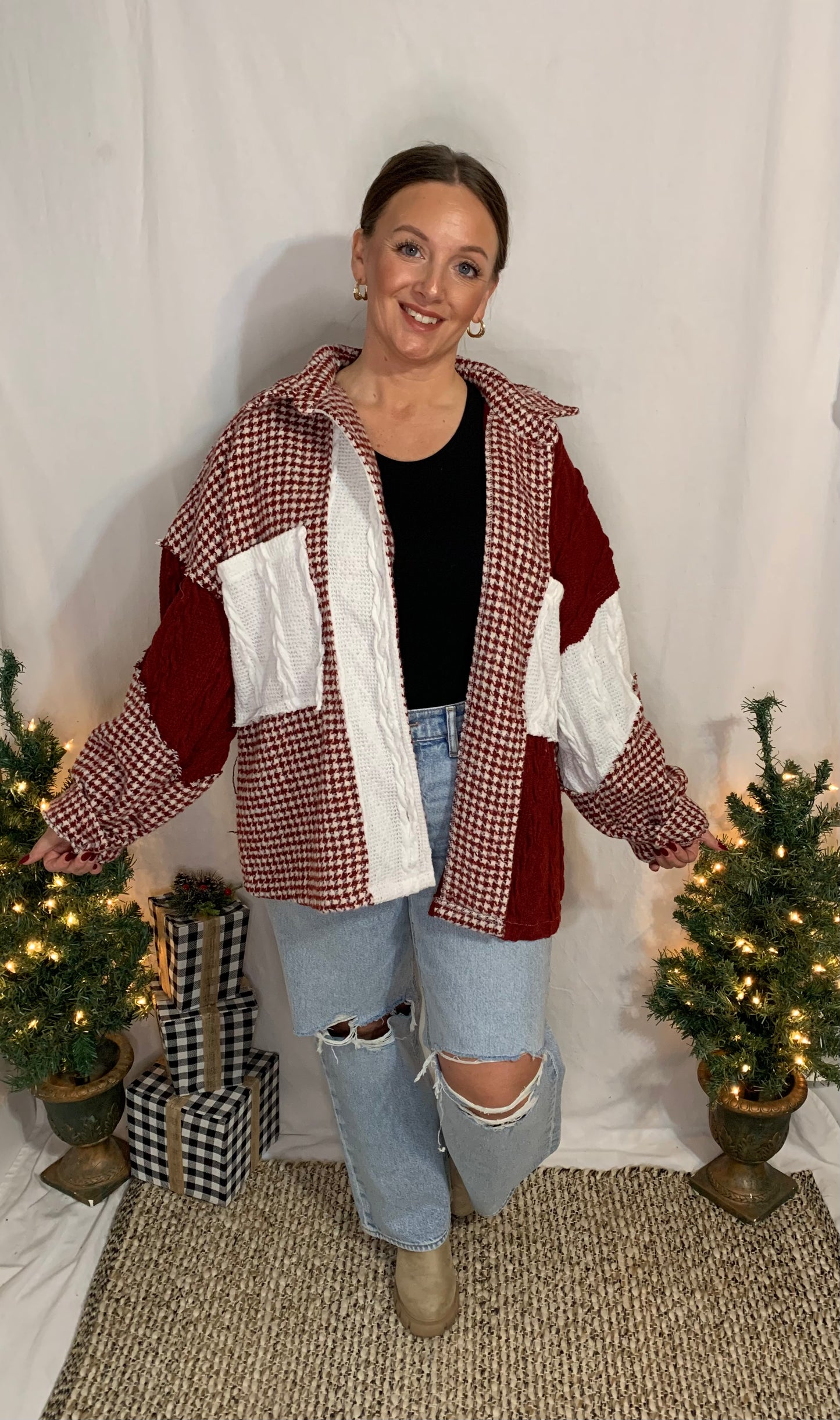Candy Cane Shacket
