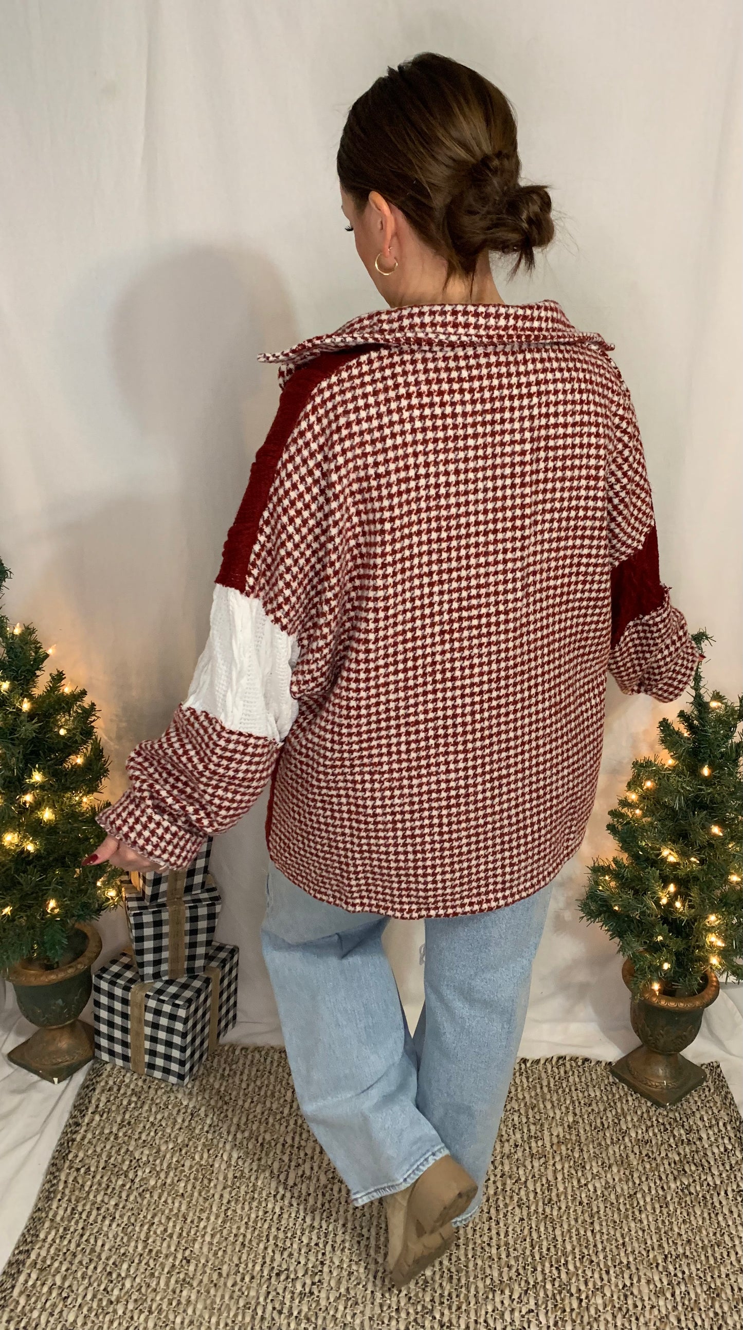 Candy Cane Shacket