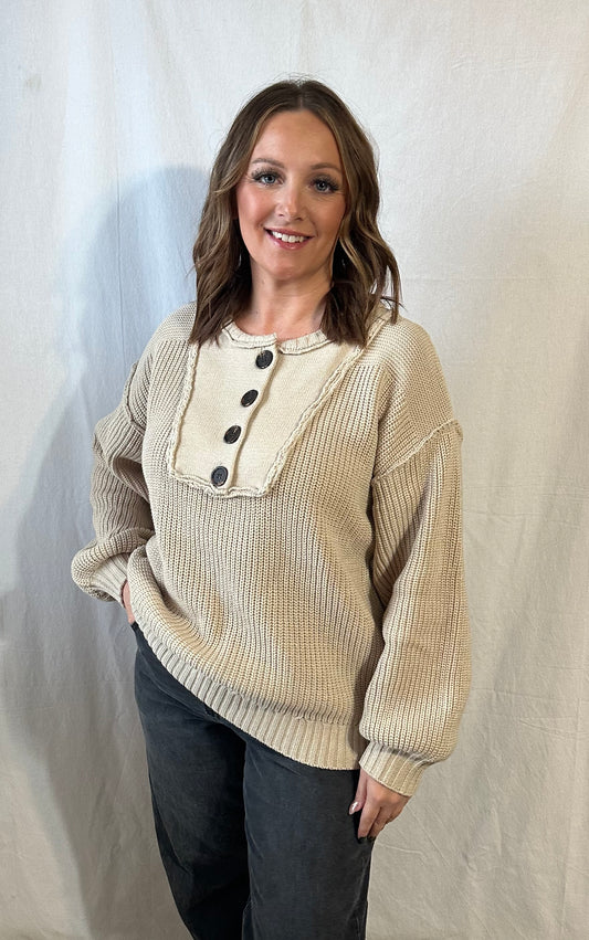 Gram Cracker Sweater