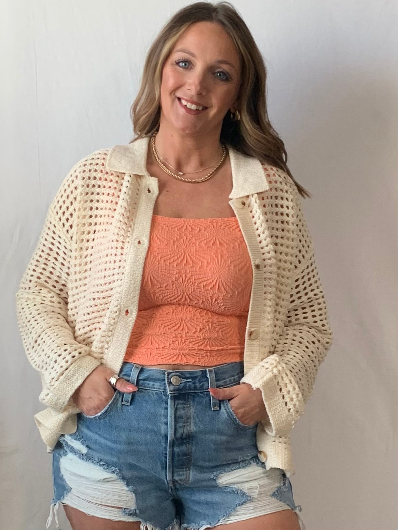 Coral Seamless Tank
