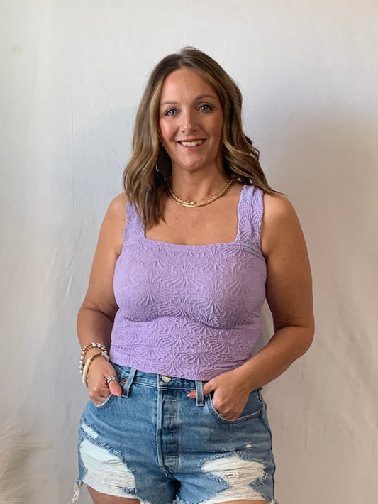 Lavender Seamless Tank