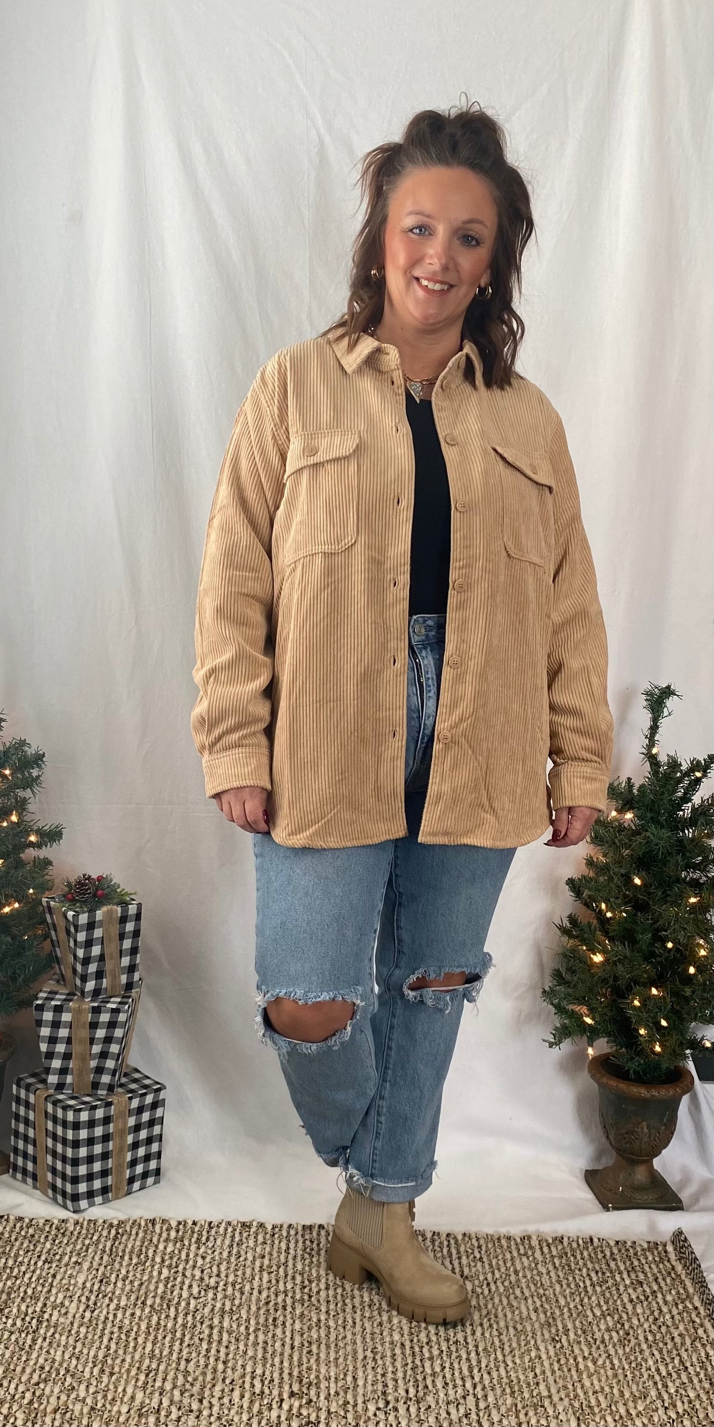 Camel Reversible Jacket